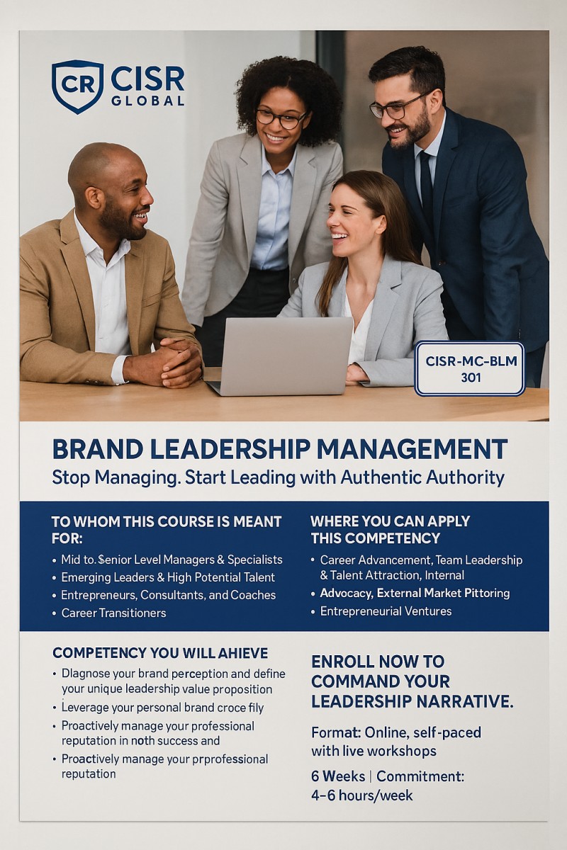 BRAND LEADERSHIP MANAGEMENT - BLM