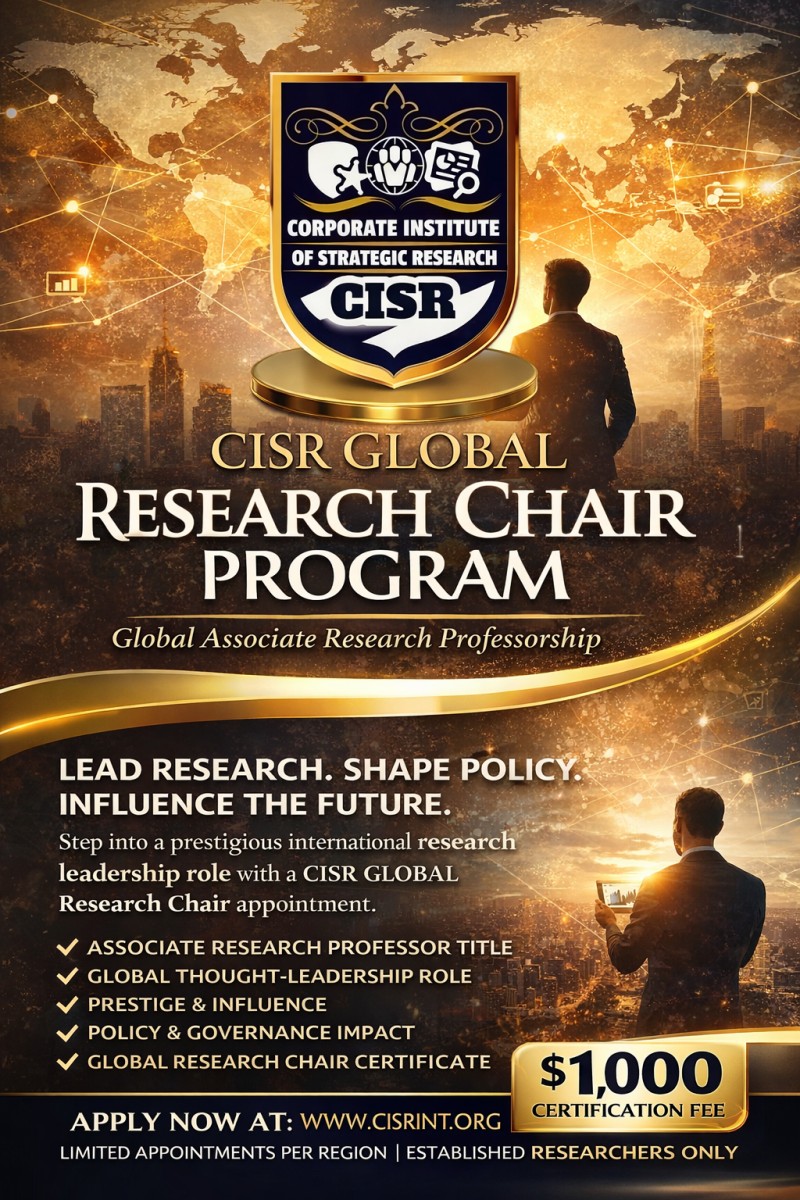 GLOBAL RESEARCH CHAIR PROGRAM (GRCP)