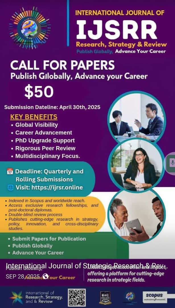IJSRR publication fee