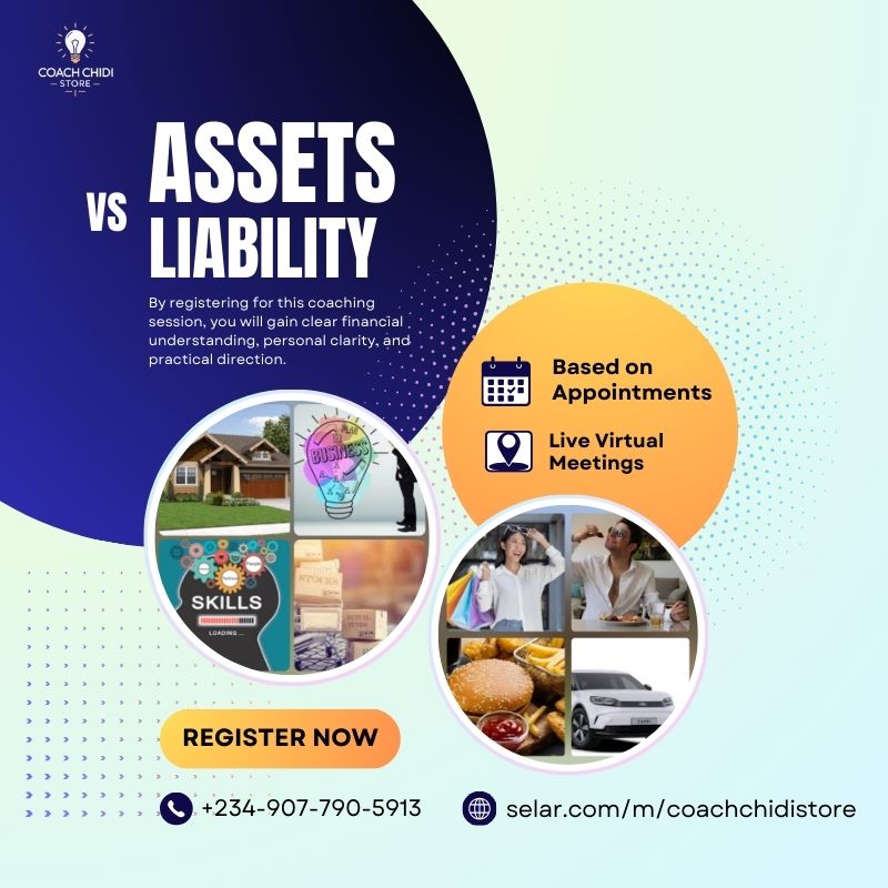 Financial Literacy - Asset vs Liability Coaching program