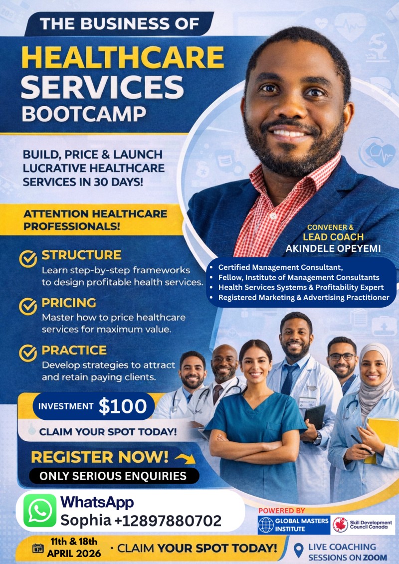 THE BUSINESS OF HEALTHCARE SERVICES EXECUTIVE BOOTCAMP