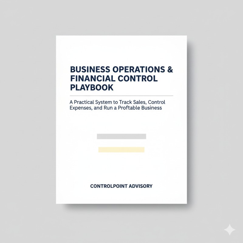 Business Operations & Financial Control Playbook