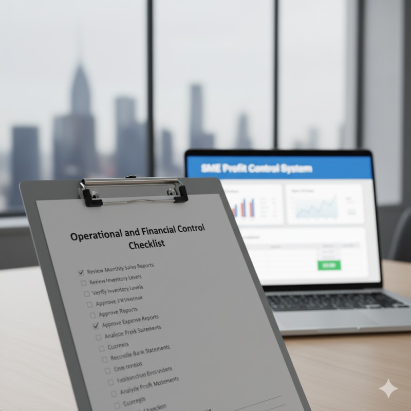 Operational and Financial Control Checklist for Business Owners Who Want to Know Their Real Profit.