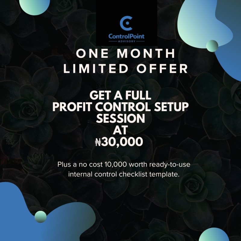 Profit Control Setup Session