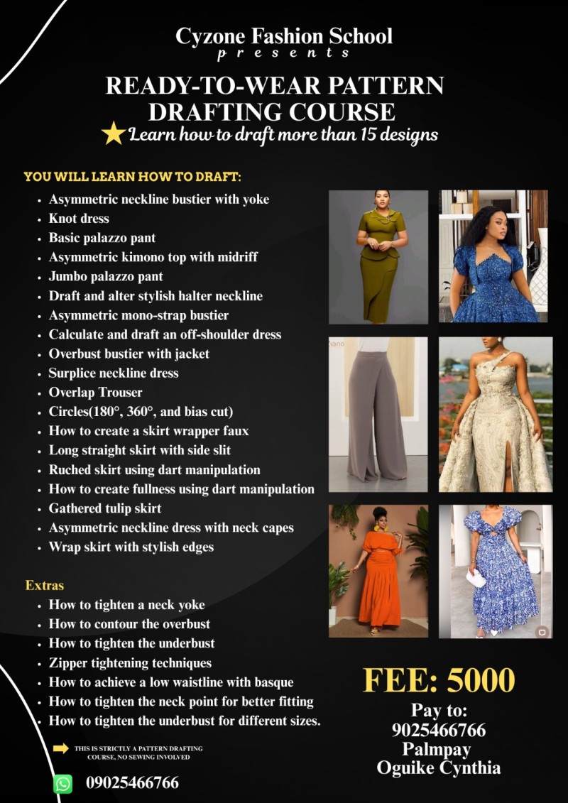 Ready-to-wear Drafting Course