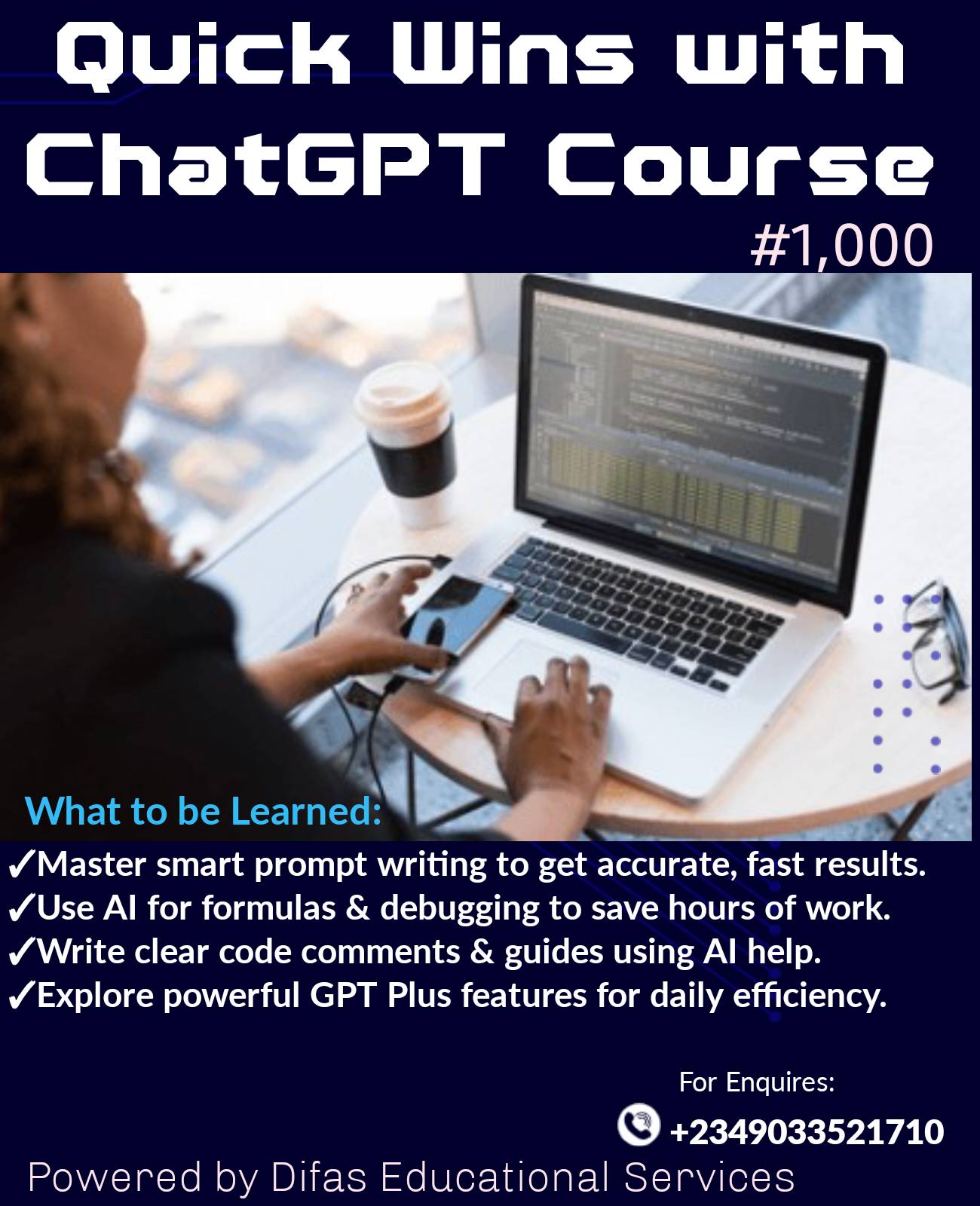 Quick Wins with ChatGPT Course