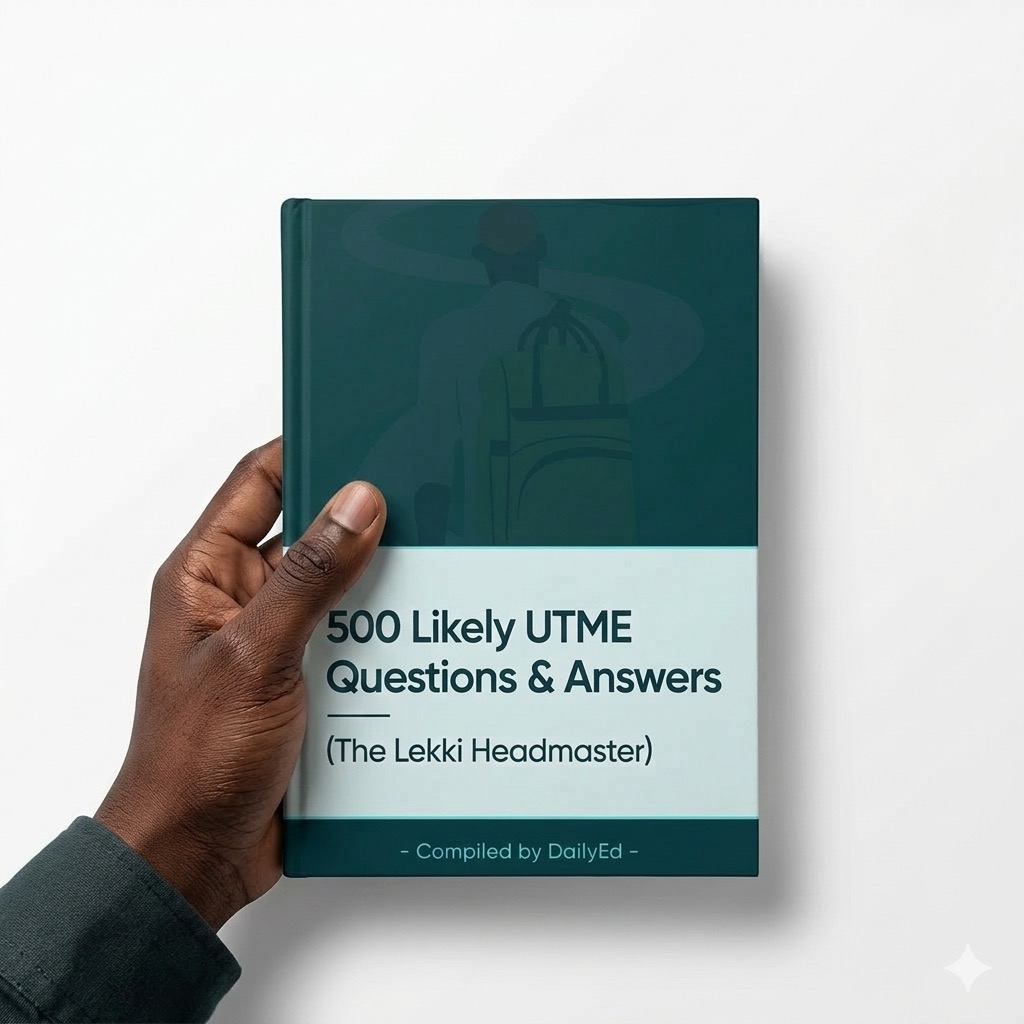 THE LEKKI HEADMASTER: 500 Likely UTME Questions with Answers