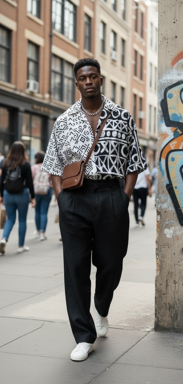 Unisex Ankara shirt