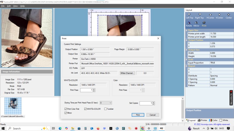 AcroRIP V11.2 DTF Software (Full Version - No Dongle Required)