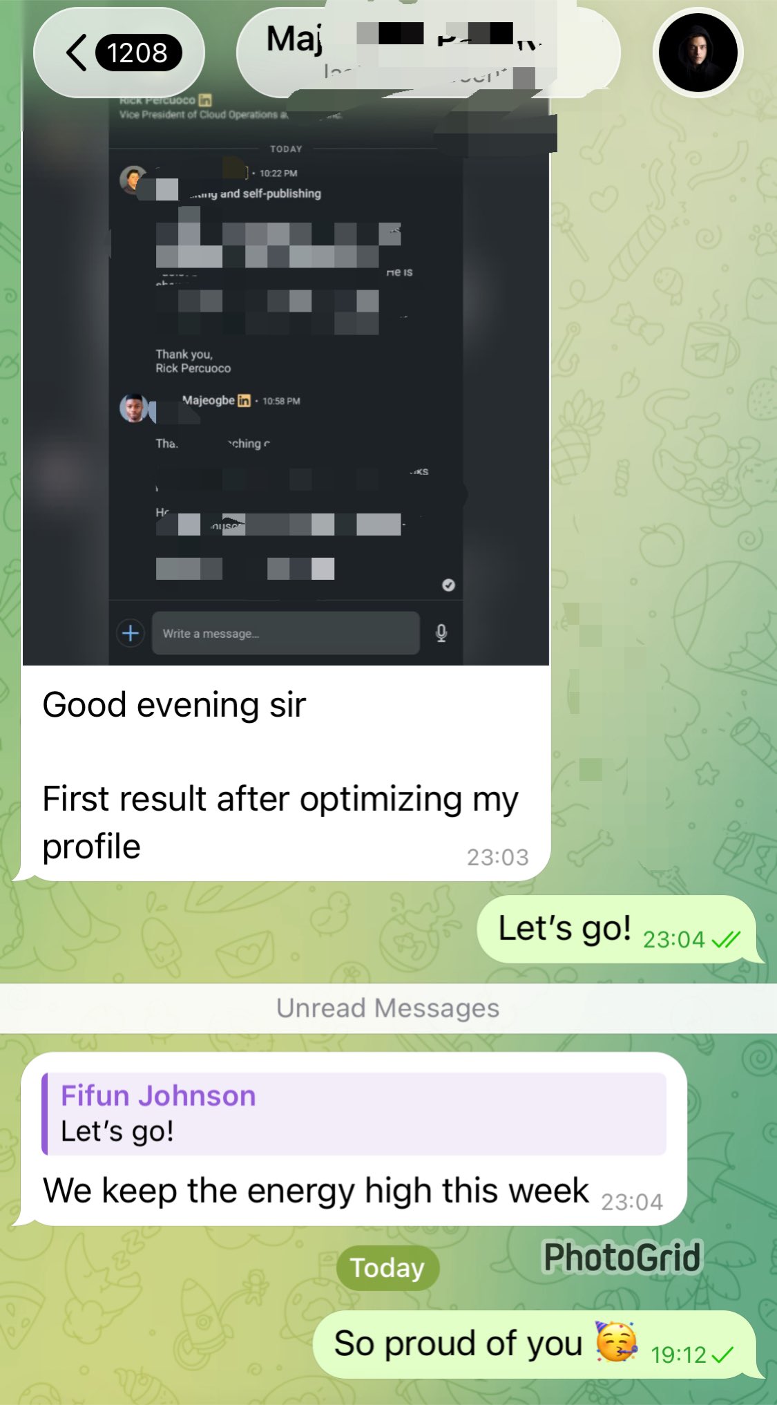 Customer review 1