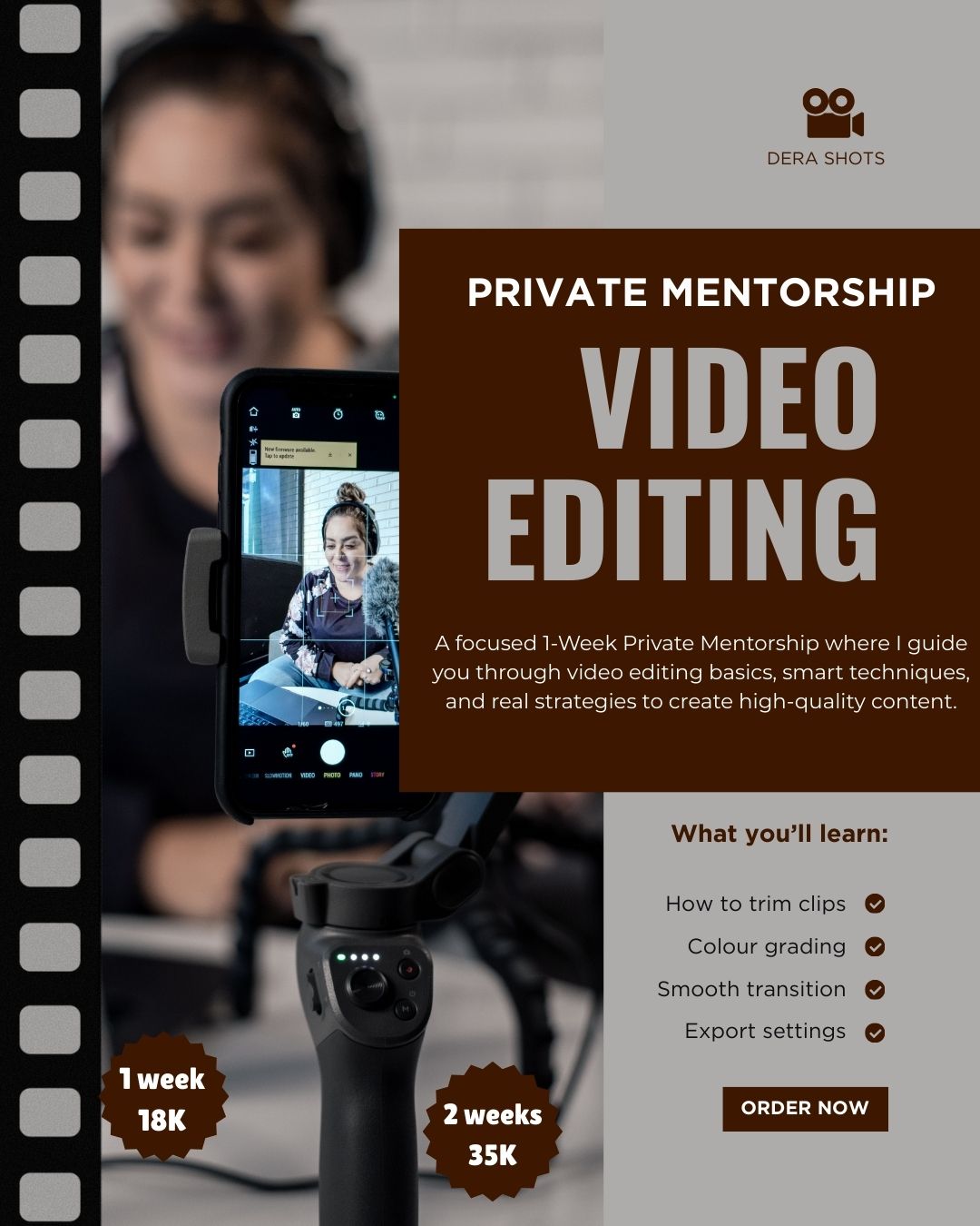 Private Mentorship(Video Editing)