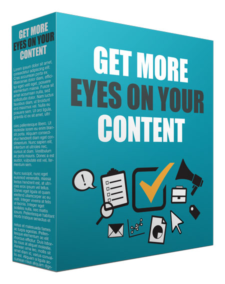 Get more eyes on your content