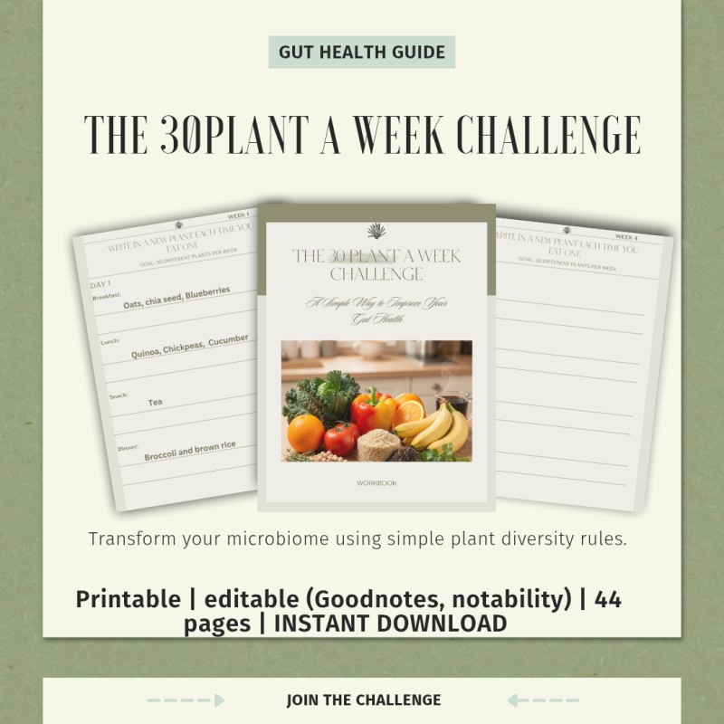 THE 30 PLANT A WEEK CHALLENGE WORKBOOK