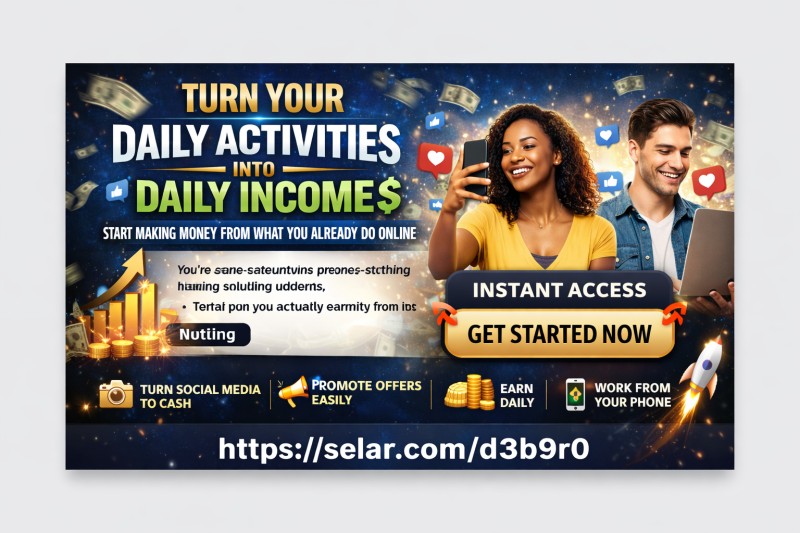 💬 Turn Your Daily Activities Into Daily Income 💸