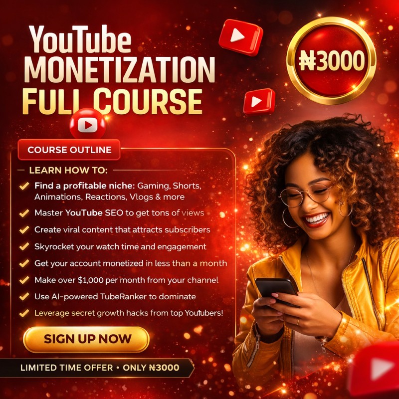 YouTube monetisation Guide