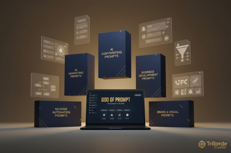 🔰 GOD OF PROMPT — THE COMPLETE AI BUNDLE ⚡️🤑