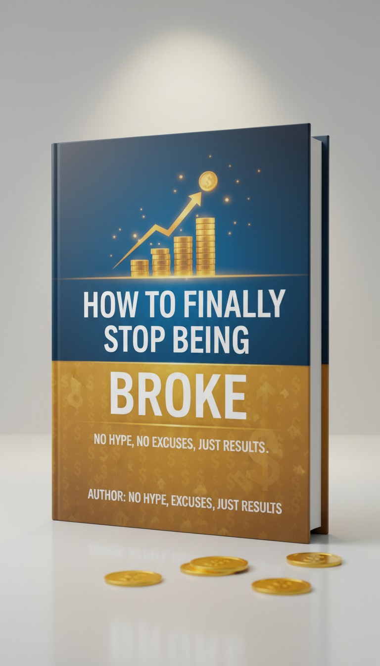 HOW TO STOP BEING BROKE