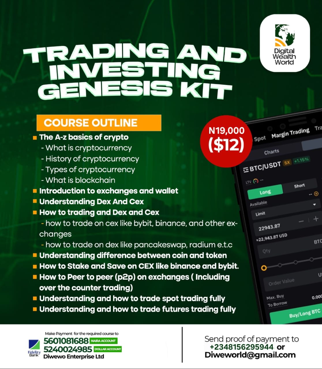 Trading and investing genesis kit