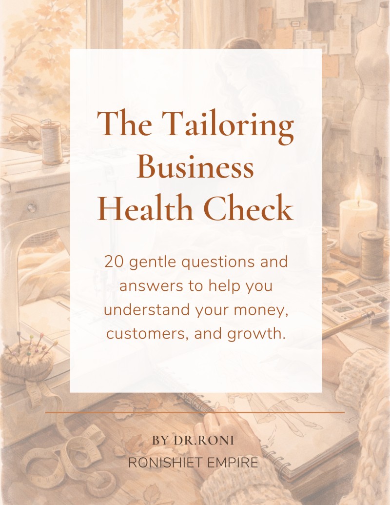 The Tailoring Business Health Check