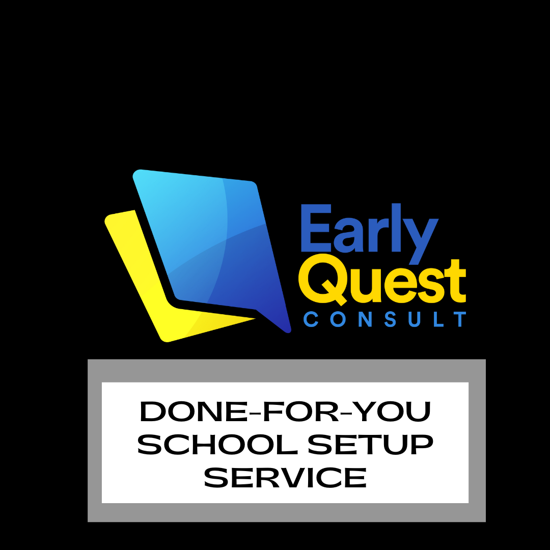 Done-For-You School Set-up Service