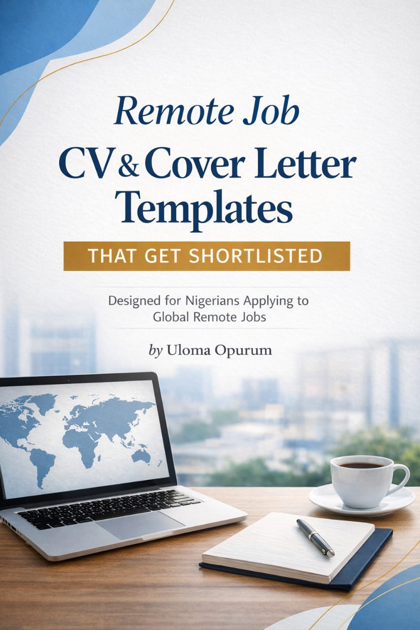Remote Job CV & Cover Letter Templates (Remote CV Audit copy)