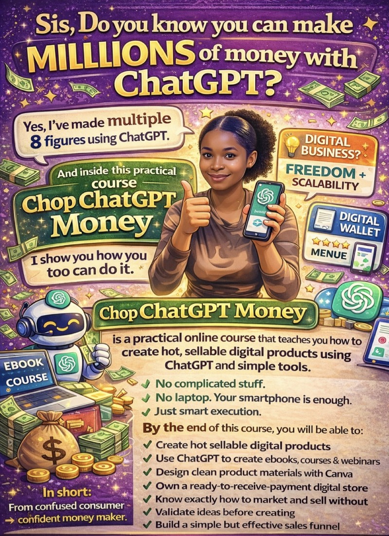 Chop Chat GPT Money!