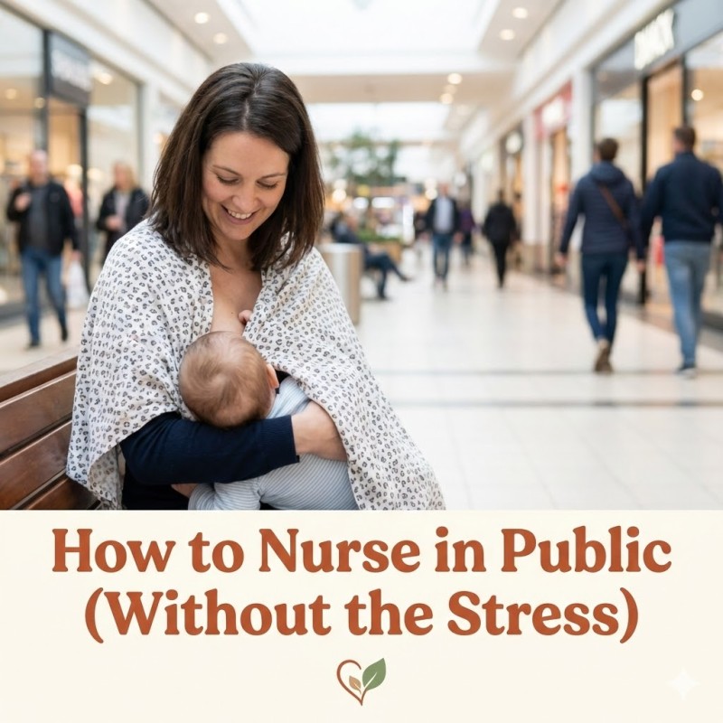 Terrified of Flashing Everyone? 😳 How to Nurse in Public (Without the Stress)