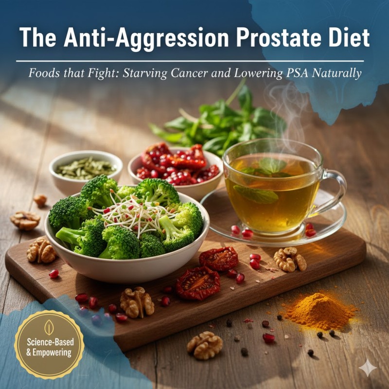The Anti-Aggression Prostate Diet : Foods that Fight: Starving Cancer and Lowering PSA Naturally