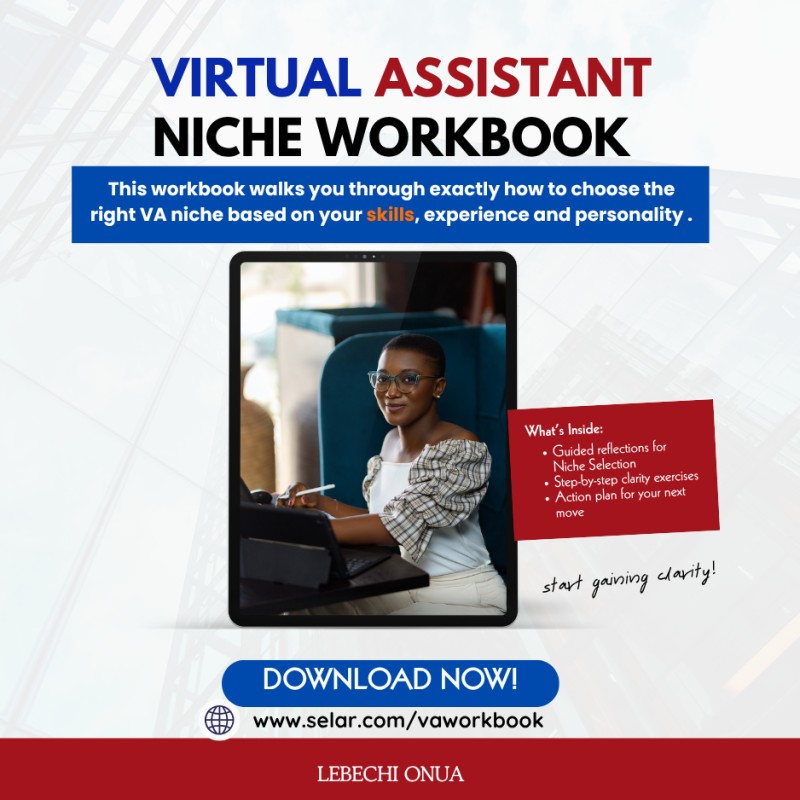 Virtual Assistant Niche Workbook