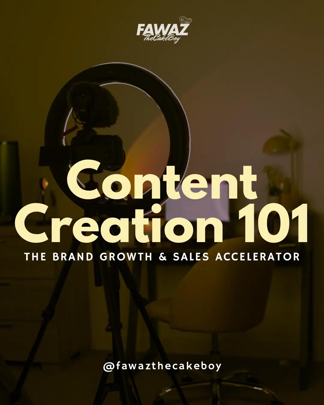 Content Creation 101: The Brand Growth & Sales Accelerator