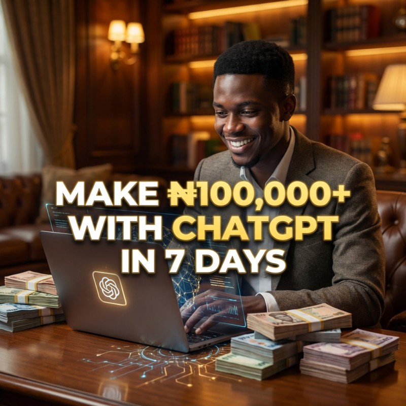 Earn ₦100,000 With ChatGPT — No Skills Needed