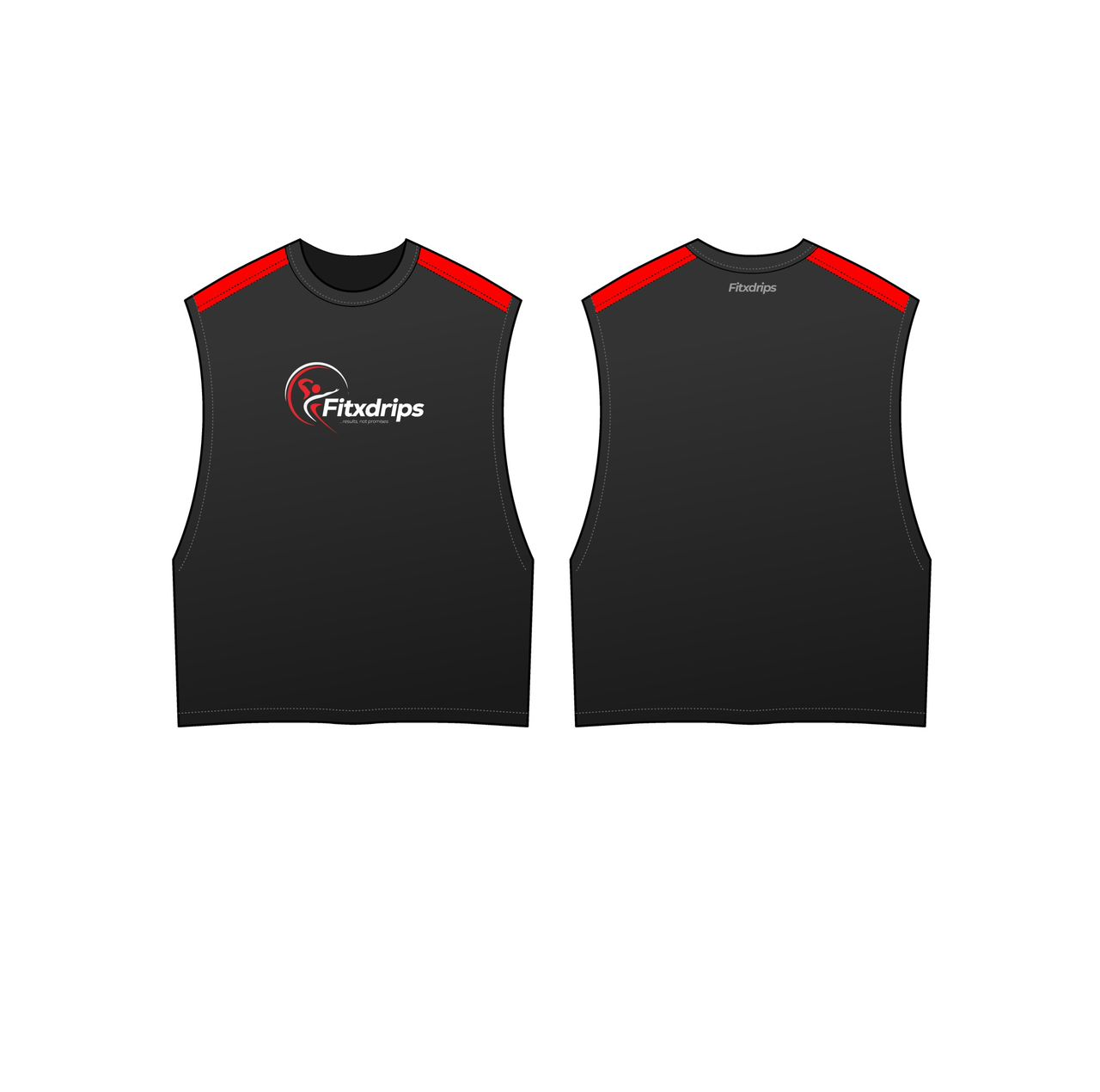 Deep Cut-off Tanktop