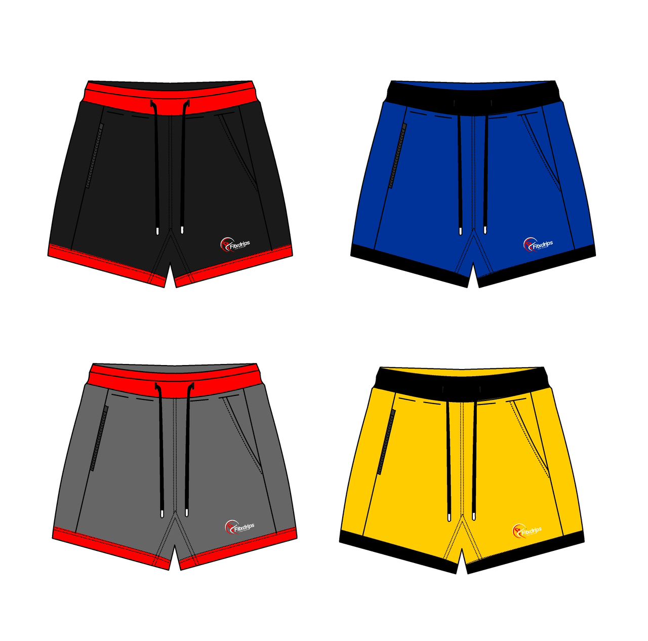 Men's Athletic Gym Shorts