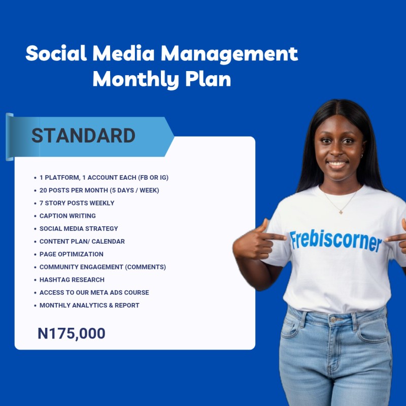 Social Media Management - Standard Package