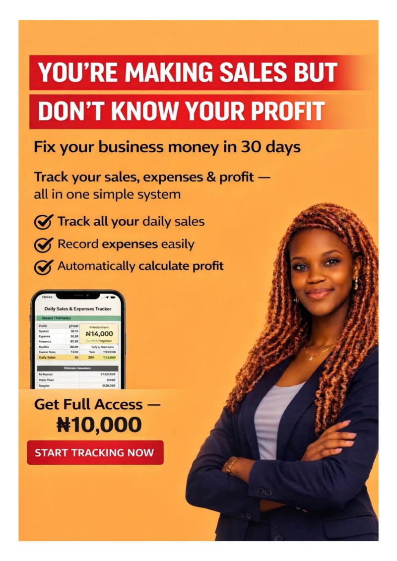 Business Profit Tracker System with your phone/laptop friendly