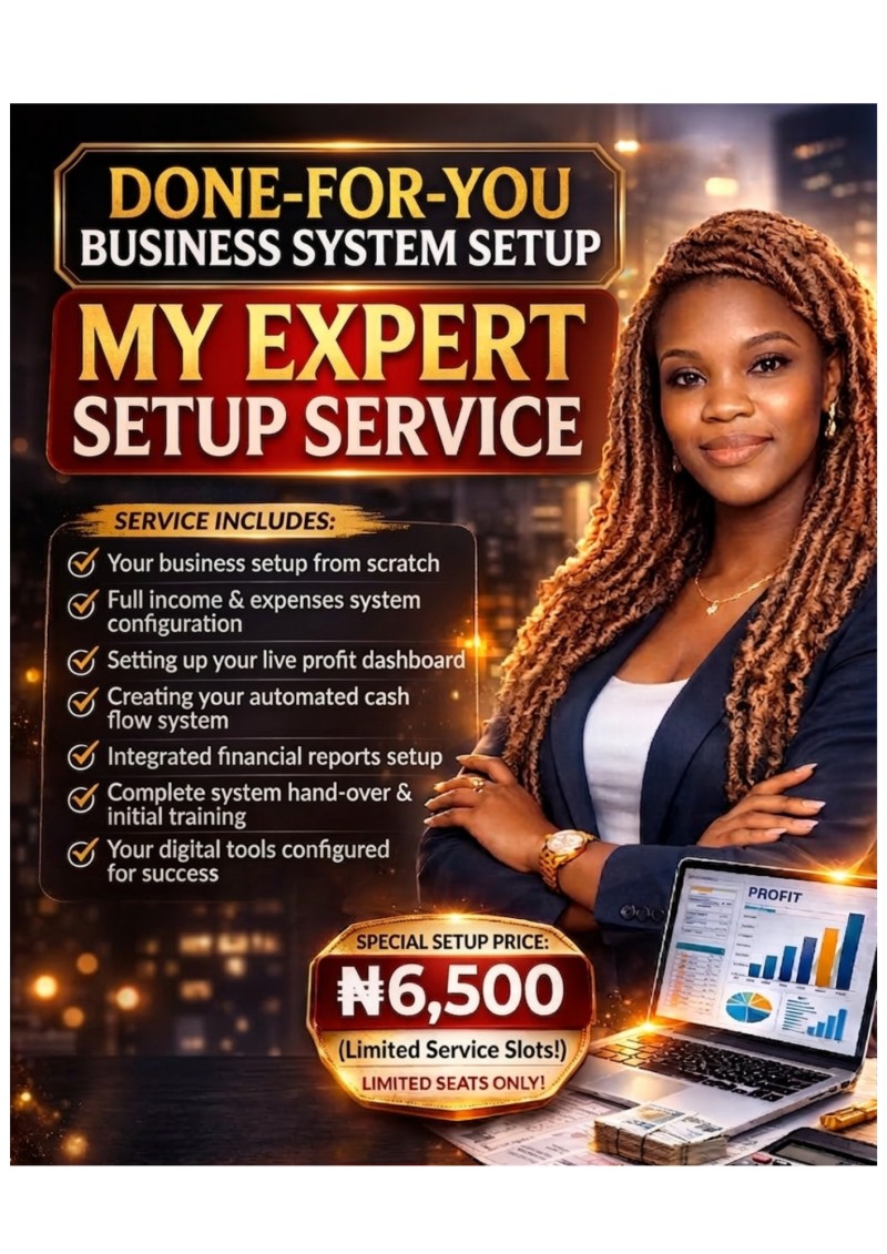 Done for you Let Me Set Up Your Business System For You