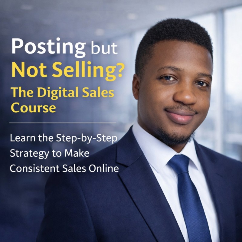 Posting But Not Selling? The Digital Sales Course