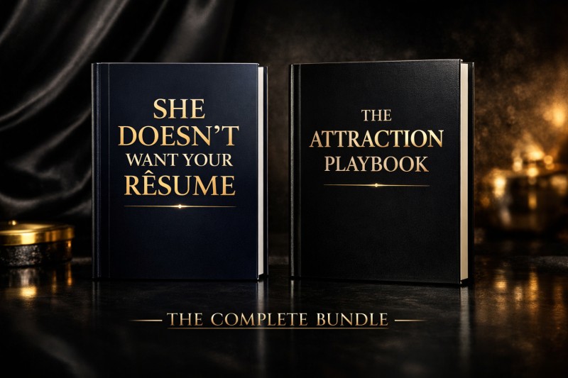 THE COMPLETE BUNDLE: She Doesn't Want Your Résumé + The Attraction Playbook