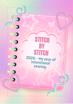 STITCH BY STITCH 2026 SEWING PLANNER