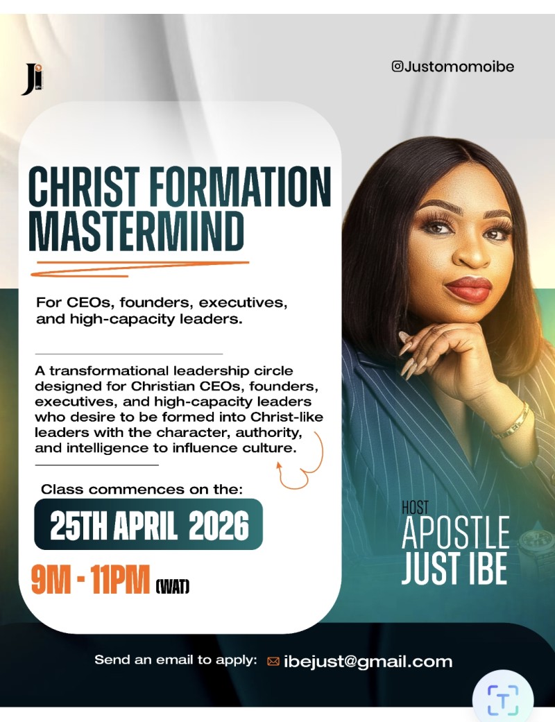CHRIST FORMATION MASTERMIND