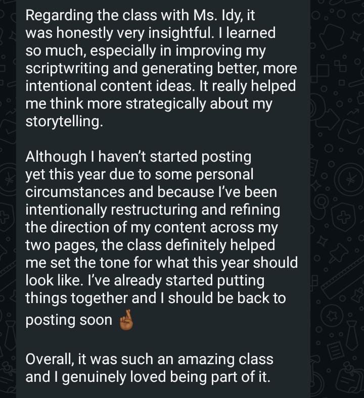 Customer review 1