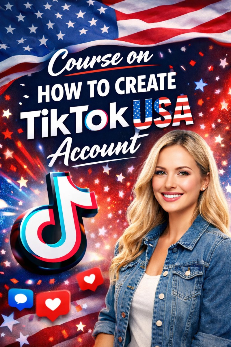 HOW TO CREATE USA TikTok ACCOUNT
