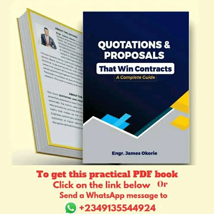 QUOTATIONS & PROPOSALS THAT WINS CONTRACTS