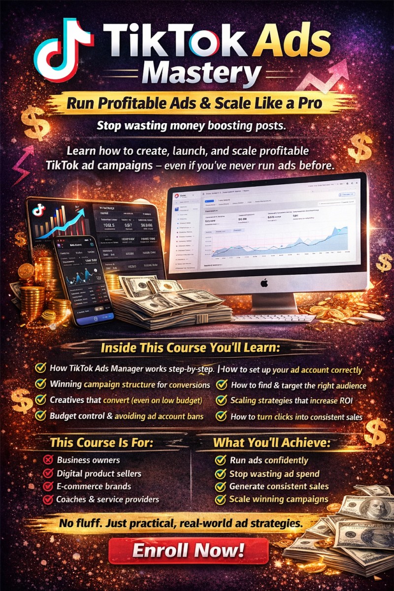 Tiktok Advertising Course