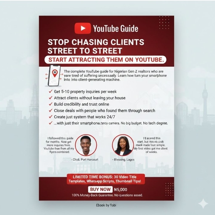THE ULTIMATE YOUTUBE GUIDE FOR NAIJA GEN Z REALTORS