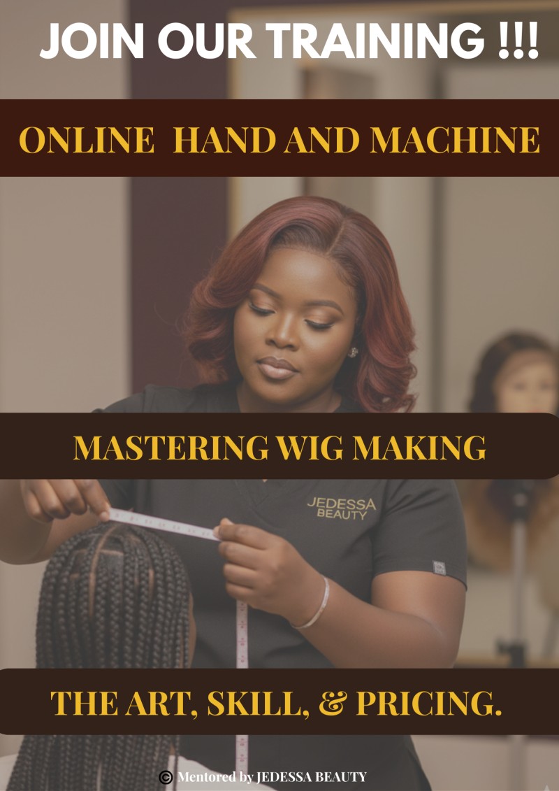"MAKE YOUR FIRST WIG IN JUST ONE DAY"
