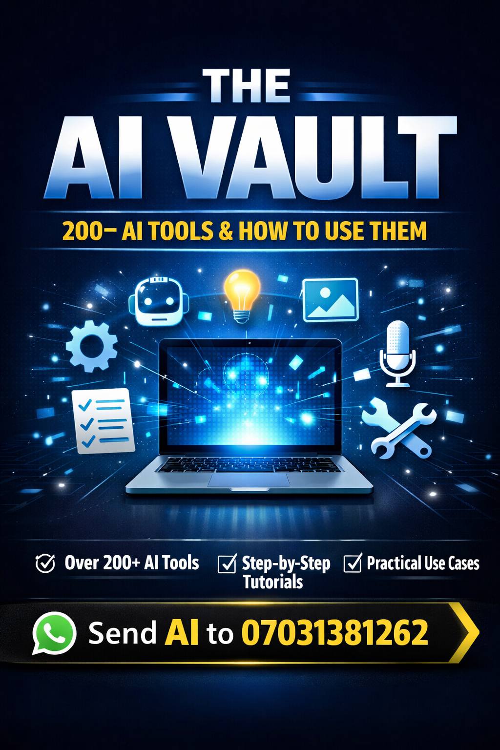 THE AI VAULT (COMPLETE AI PLAYBOOK FOR BEGINNERS) 2026