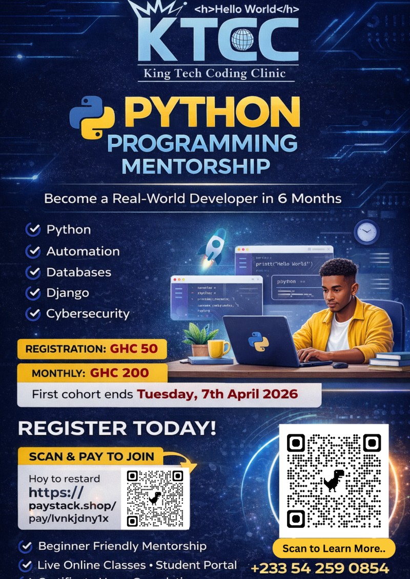 Python Programming Mentorship Program