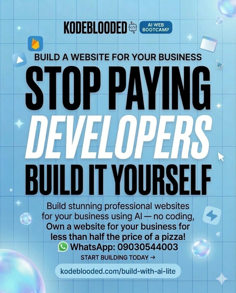 AI WEB DEVEVELOPMENT COURSE