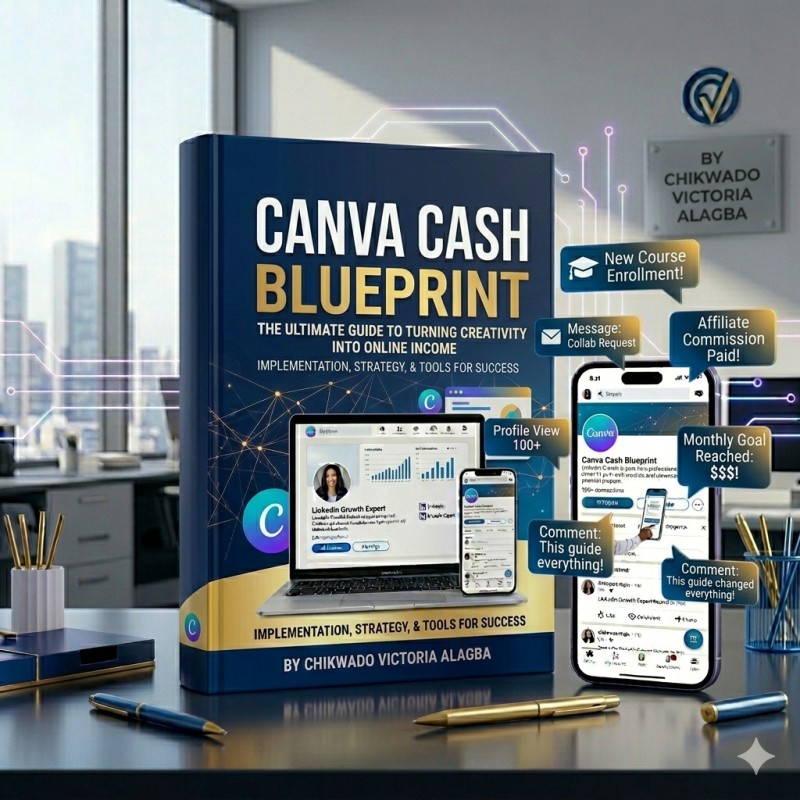 Canva Cash Blueprint: How to Make Money Designing (No Skills Needed)